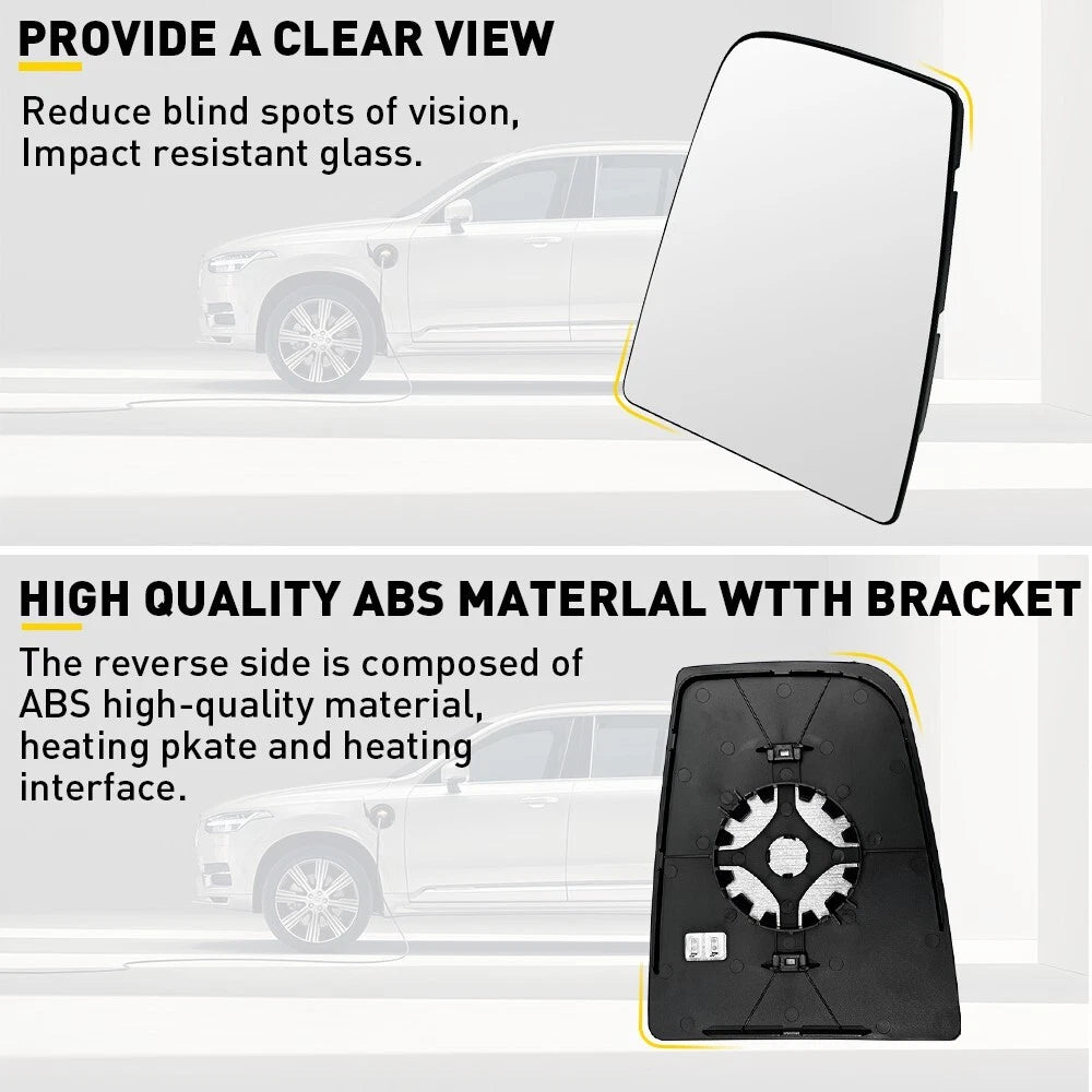 Mirror Glass Upper Side Driver Left for Ford Transit Van 150 250 350