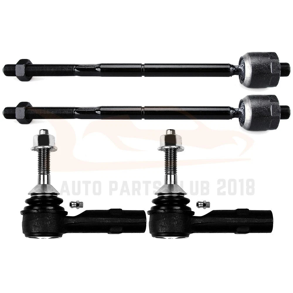 Set of 4 Steering Tie Rod End Links for Mercury Sable (2009)