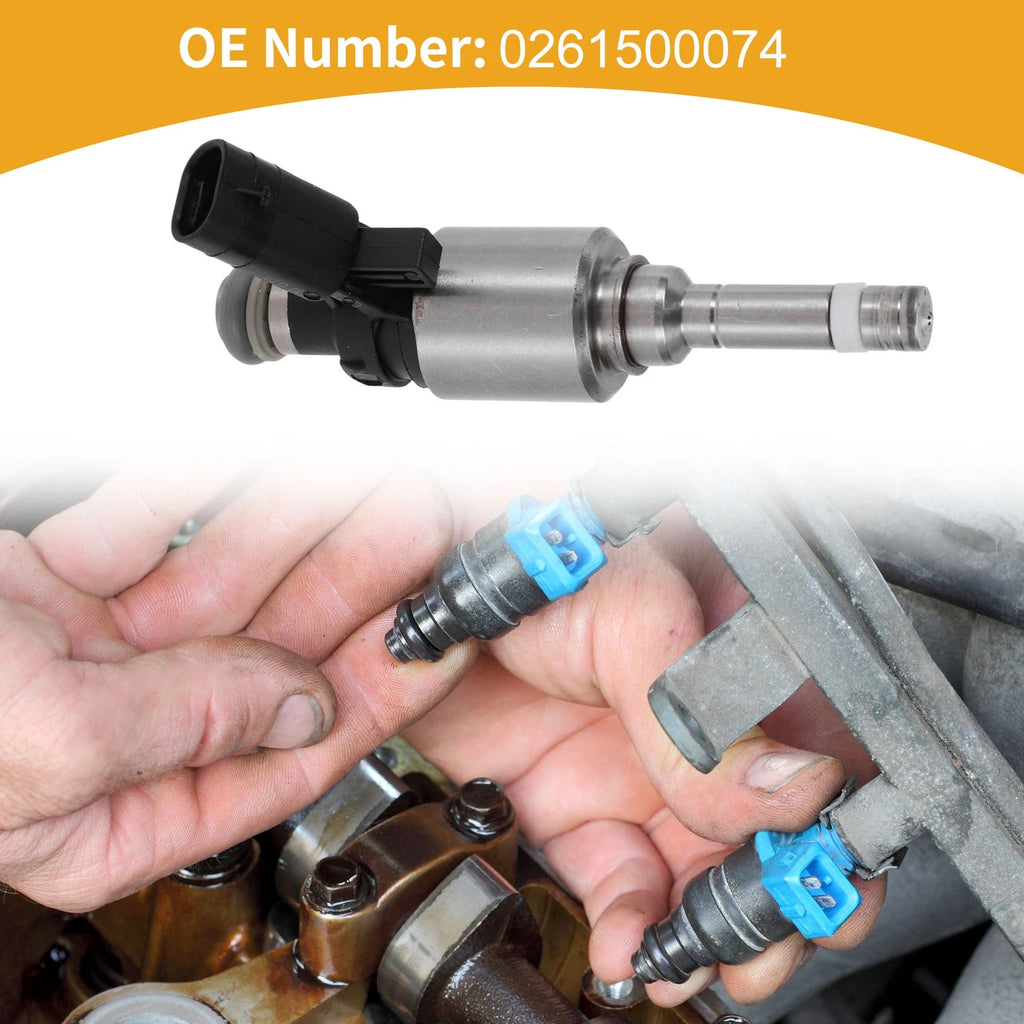1 Pc Fuel Injector No.0261500074 for Audi A3 2.0L Quattro (2008–2013)