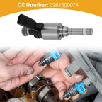 1 Pc Fuel Injector No.0261500074 for Audi A3 2.0L Quattro (2008–2013)