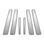 Chrome Pillar Covers 6pc Replacement for Hyundai Sonata (2006–2009)