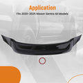 Rear Spoiler Wing for Nissan Sentra (2020–2025) Gloss Black ABS