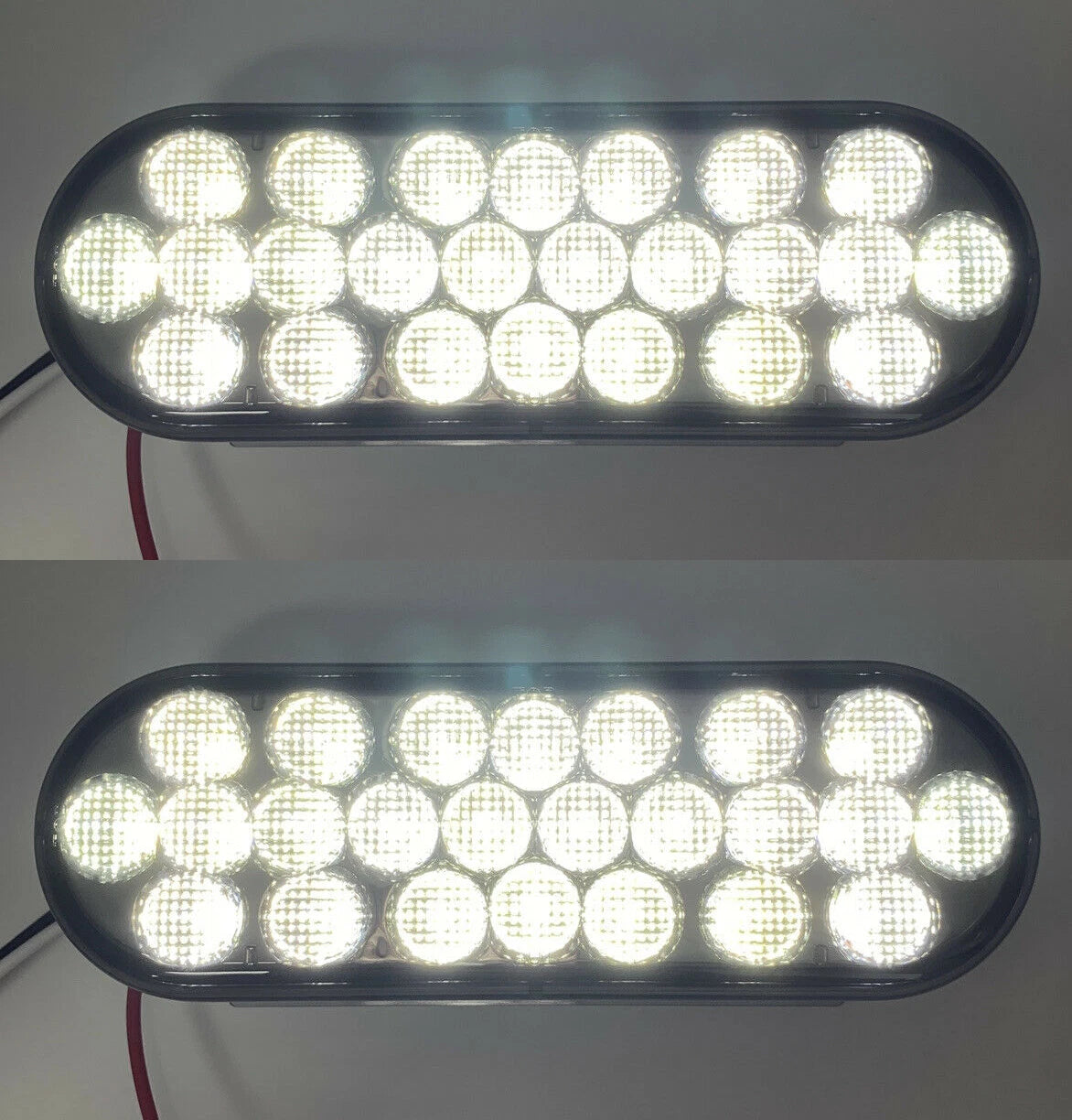 LED Reverse Backup Lights Smoked Lens 6 Inch Pair for Pickup Truck (2000–2026)