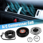 Set of 1 AC Compressor Clutch Kit Pulley Coil for Chevrolet Tahoe (2000–2014)