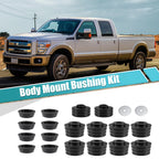 Set of 1 Body Mount Bushing Kit for Ford F250 F350 Super Duty (1999–2016)