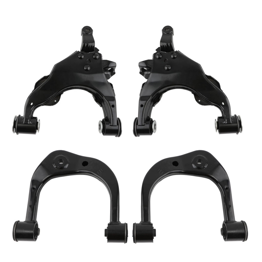 Set of 4 Front Upper & Lower Control Arms for Toyota Tundra Sequoia (2007–2021)