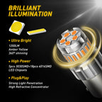 Set of 2 LED Turn Signal Light Bulbs for Make Model