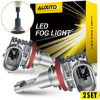 Set of 2 AUXITO LED H11 Fog Bulbs for Toyota Tacoma (2016–2020) Tundra (2013–2019)