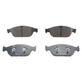 Set of 4 Hella Front Low-Met Disc Brake Pads for Audi A6 Quattro (2012–2014)