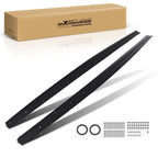 Set of 2 Extension Side Skirt Panels for BMW F32 F33 F36 4 Series (2014–2020) Matte Black