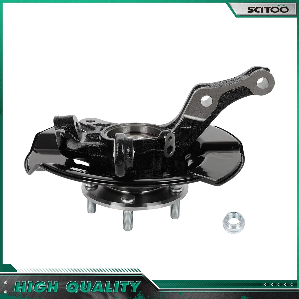 Front Right Steering Knuckle & Wheel Bearing Hub for Honda Civic (2012)