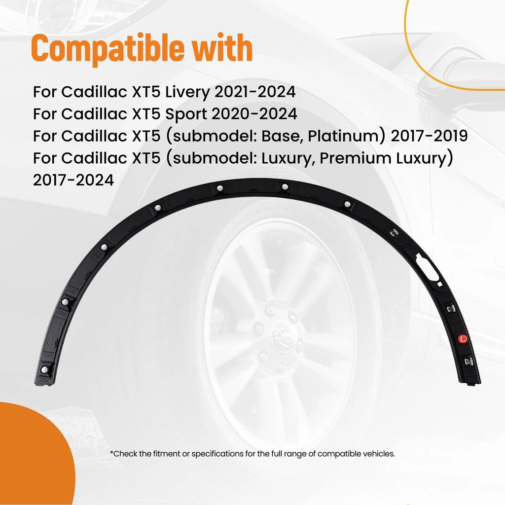 Driver L Fender Flare for Cadillac XT5 (2017–2024) 84096067