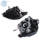 Halogen Headlight Set for Nissan Sentra (2010–2012) Black Clear Left+Right