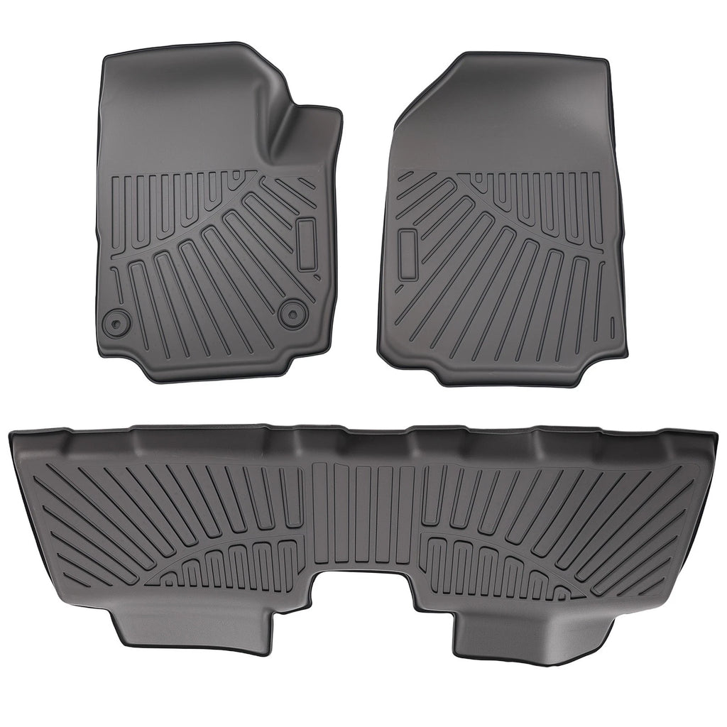 Set of 4 All Season Floor Mats for GMC Terrain Chevrolet Equinox (2018–2025)