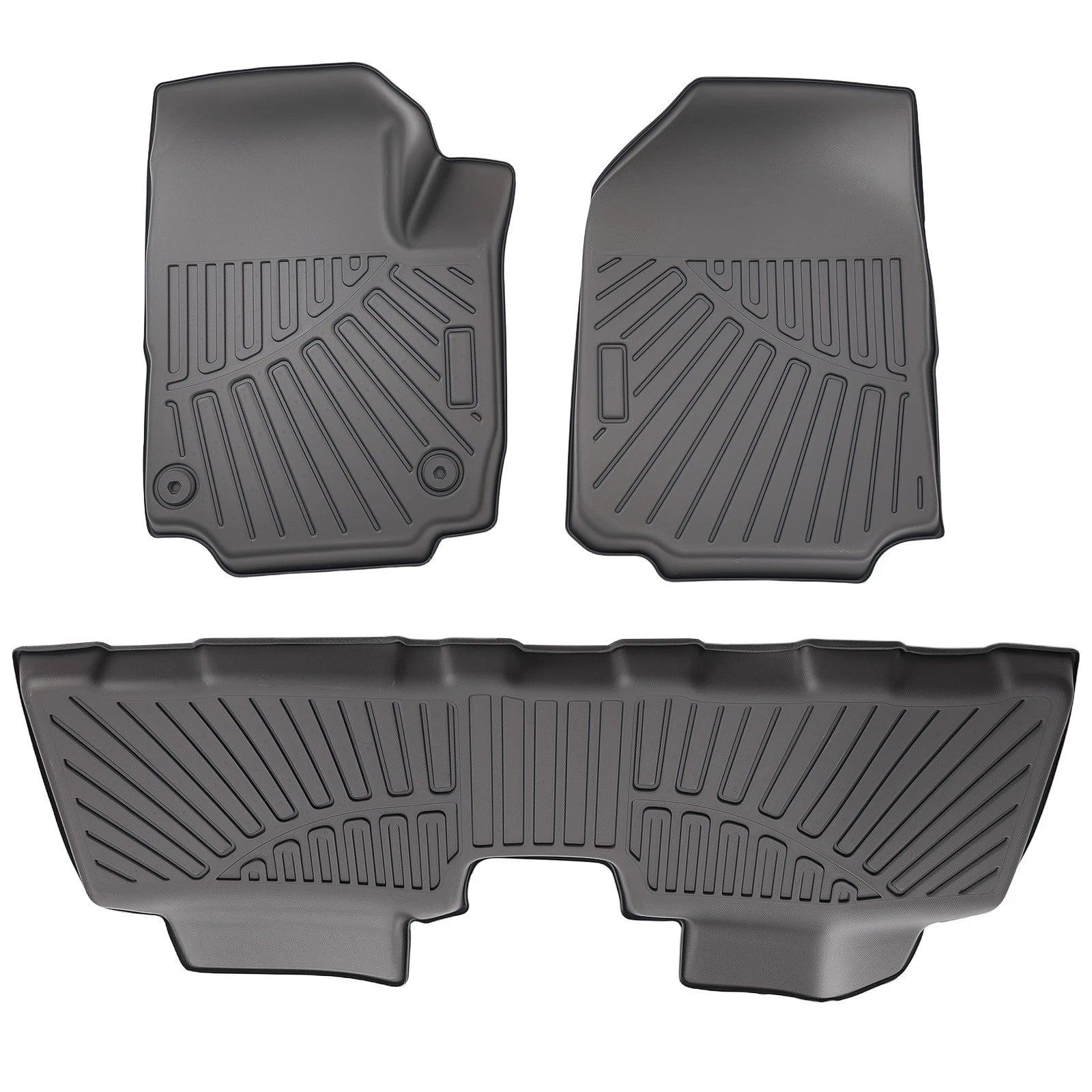 Set of 4 All Season Floor Mats for GMC Terrain Chevrolet Equinox (2018–2025)
