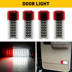 Set of 4 Interior Door Panel Light Reflectors for Ford Super Duty (1999–2007)