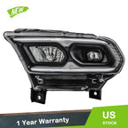 Headlight Assembly for Dodge Durango (2021–2023) LH Side Clear Lens LED