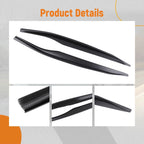 Black Side Skirt Panel Extension for Chevy Corvette C7 Z06 Stingray (2014–2019)