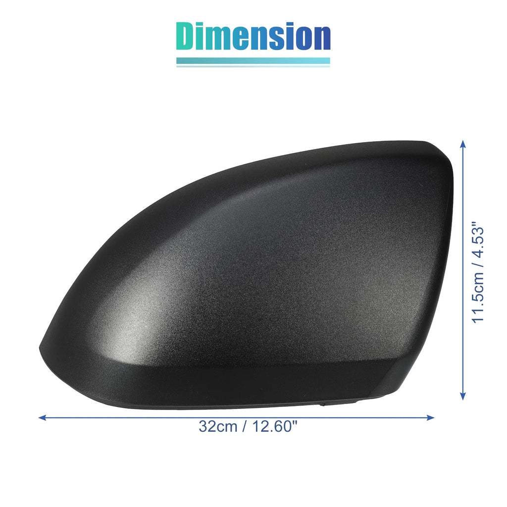 Matte Black Rearview Mirror Cap for Mercedes Vito W447 (2014–Present)