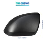 Matte Black Rearview Mirror Cap for Mercedes Vito W447 (2014–Present)
