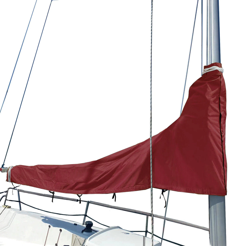 600D Sailboat Mainsail Boom Cover Waterproof Tear Resistant
