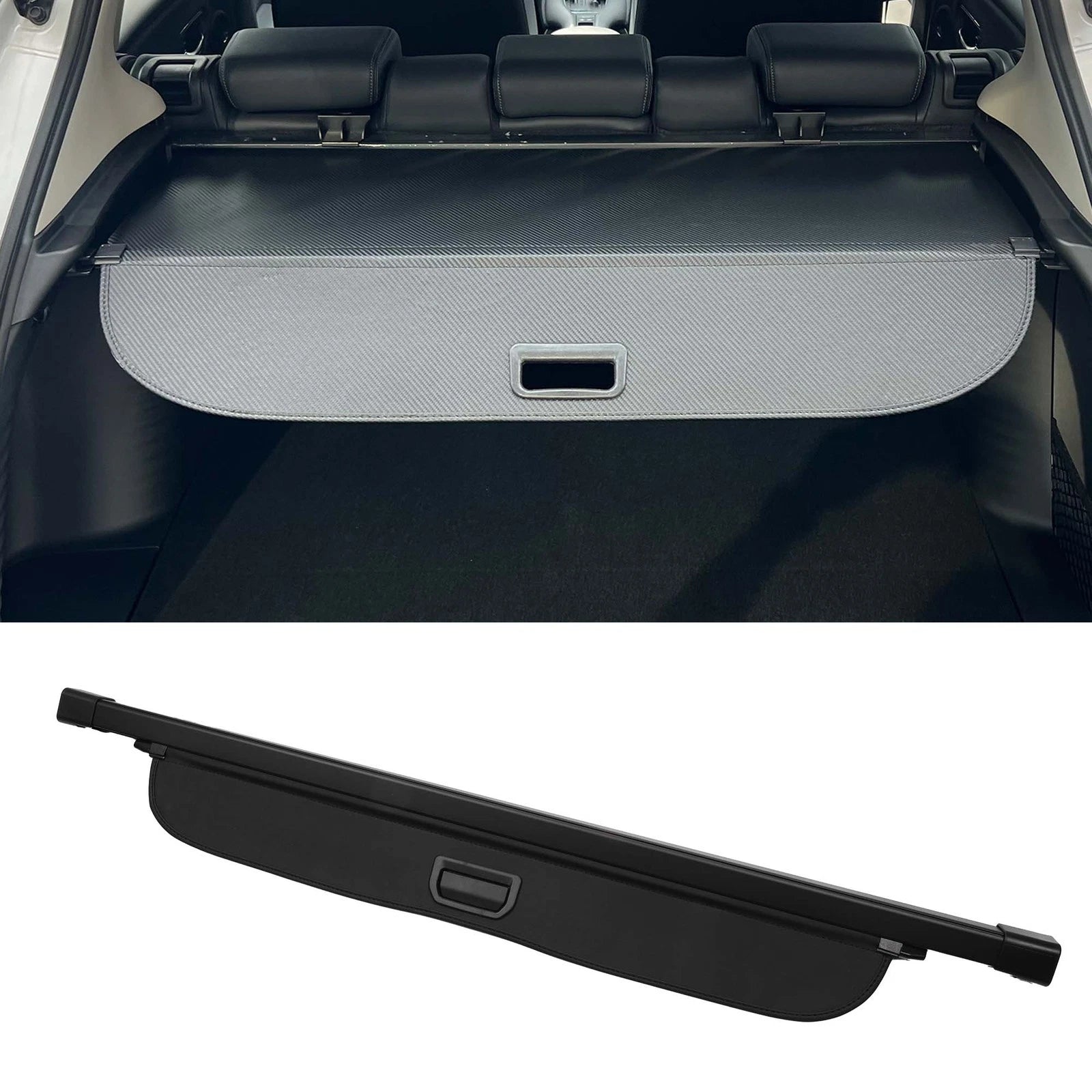 Retractable Cargo Cover for Honda CR-V (2012–2016) PU Leather Black