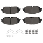 Front Ceramic Brake Pads Kit for Toyota Avalon (2019–2022), Camry (2018–2026) D2076