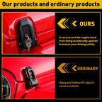 Hood Latch Lock Catch Kit for Jeep Wrangler JL JLU Gladiator JT (2018–2023)