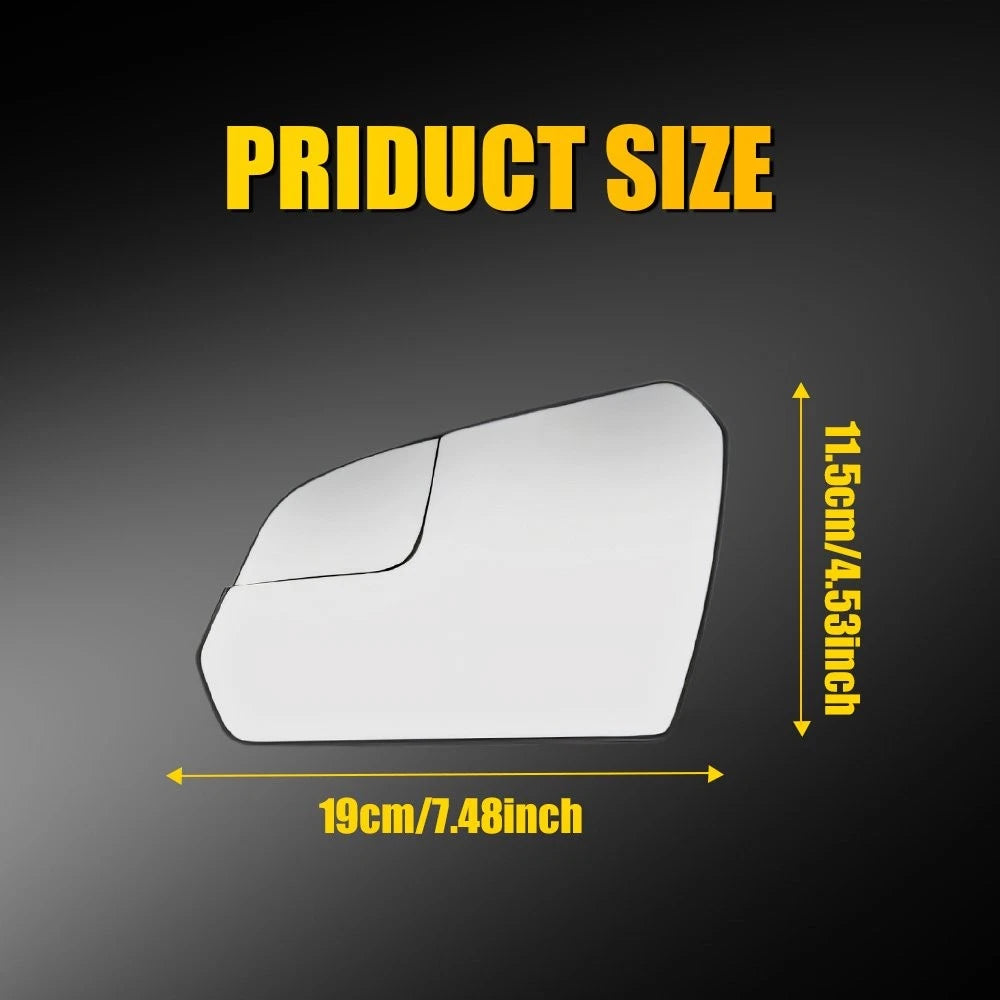 Pair Heated Side View Mirror Glass for Hyundai Sonata (2015–2019)