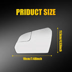 Pair Heated Side View Mirror Glass for Hyundai Sonata (2015–2019)
