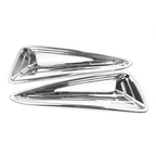 Set of 2 ABS Chrome Front Fog Light Moulding Trim for Toyota C-HR (2016–2018)