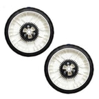 8 Inch Rear Wheel for Toro Recycler 22" Mower (Rubber Tire)