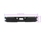 Rear Step Bumper Assembly for Chevy Silverado 1500 GMC Sierra 1500 (2019-2023)