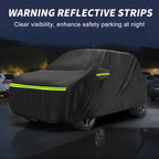 Waterproof Car Cover 241D-PU for Suzuki Swift IV/V (2011–2023) with Zipper