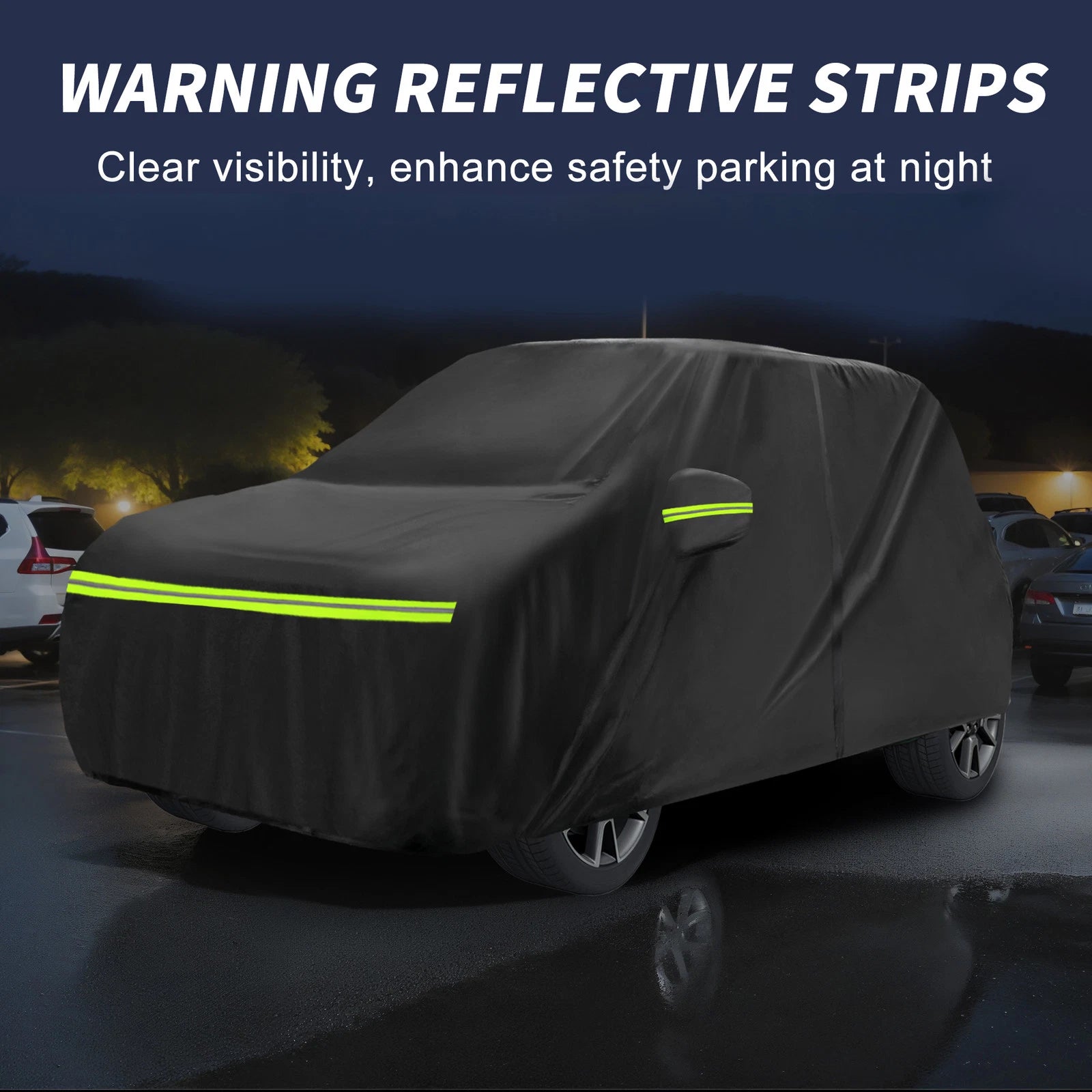 Waterproof Car Cover 241D-PU for Suzuki Swift IV/V (2011–2023) with Zipper