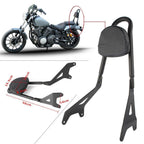 Sissy Bar Backrest Rack for Yamaha Star XVS950 Bolt XV950 (2014–2017) Black