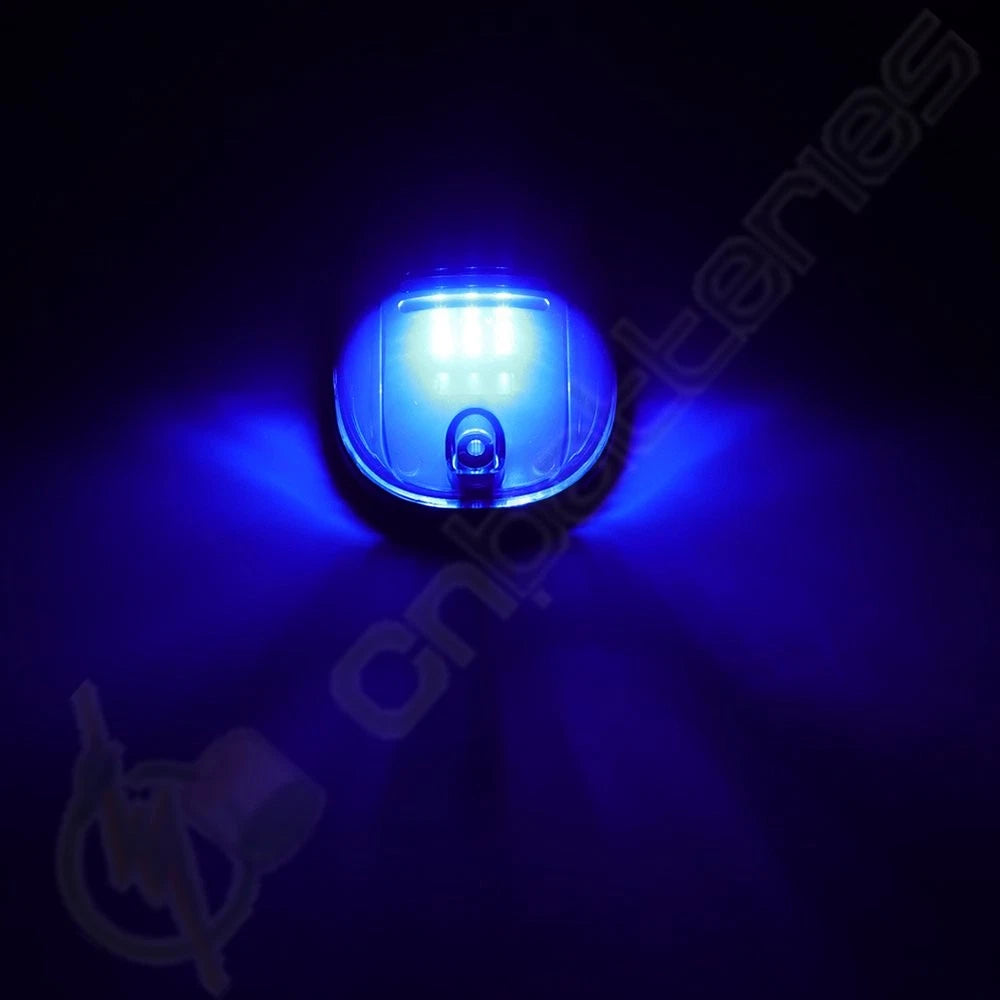 5pcs LED Smoke Lens Blue Cab Roof Marker Lights for Dodge Ram