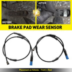 Disc Brake Pad Wear Sensor for BMW G05 G06 G07 X5 (2019–2021)