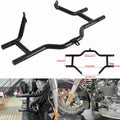 Black Crash Bar & Frame Sliders for Harley Touring Street Glide (2009-2023)