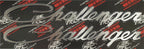 Custom Emblem Decal Nameplate Brushed Stainless Pair for Dodge Challenger (2015–2023)