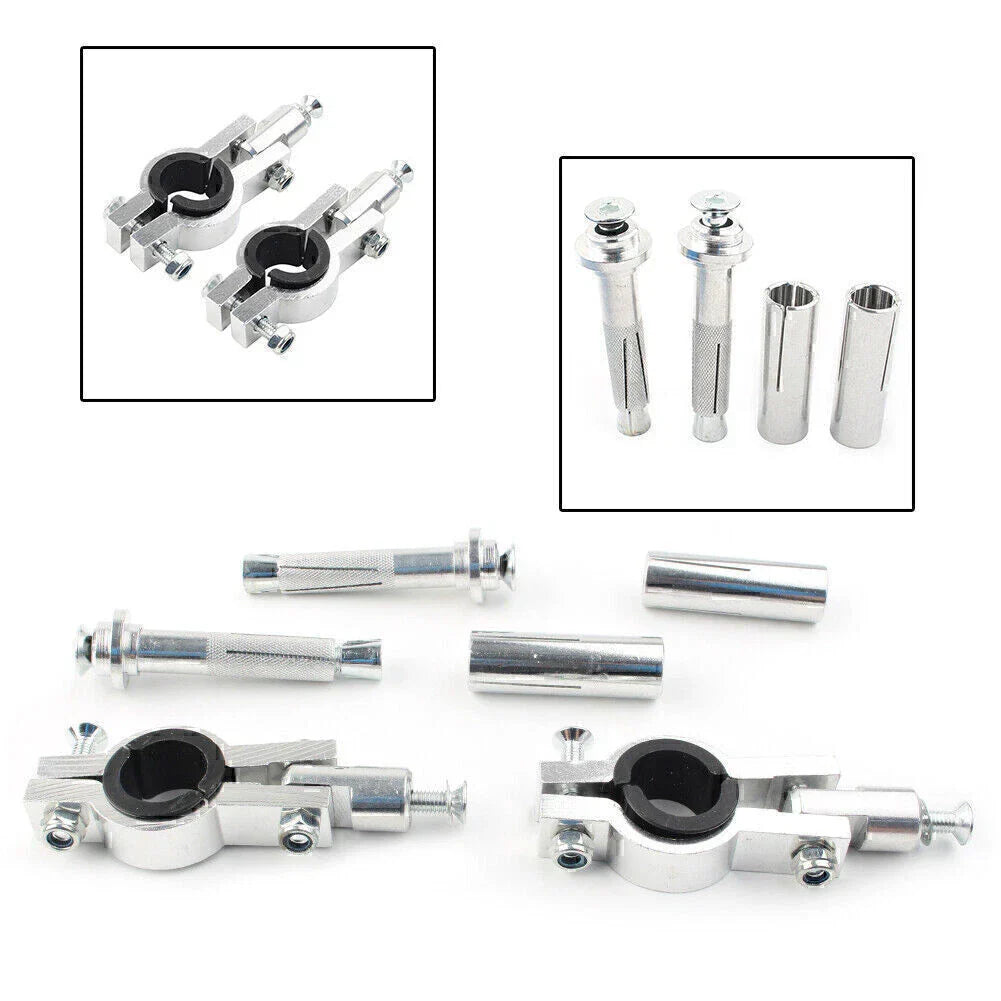22mm/28mm Alloy Handlebar Hand Guard Bracket for Motor - Full Set
