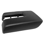 Console Armrest Lid Cover for Toyota Tundra (2014–2019) White Stitch