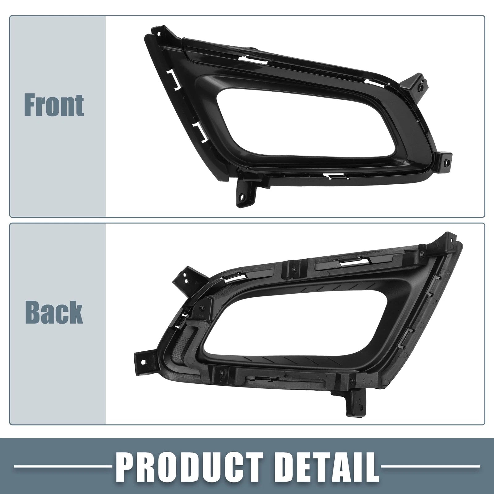 Front Right Fog Light Grille Cover No. 865522T500 for Kia Optima K5 (2014–2015)