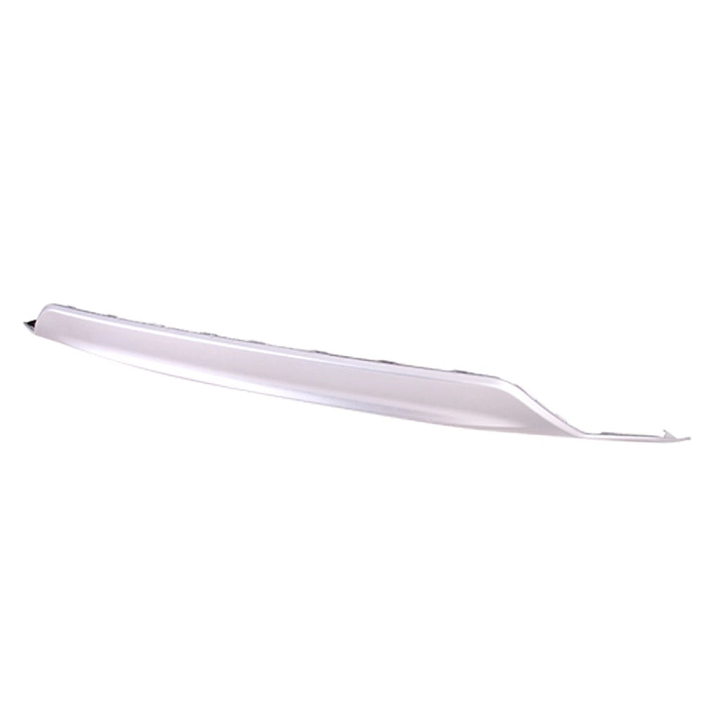 Replacement Rear Bumper Lower Valance Panel for Silver Painted Polypropylene (—)