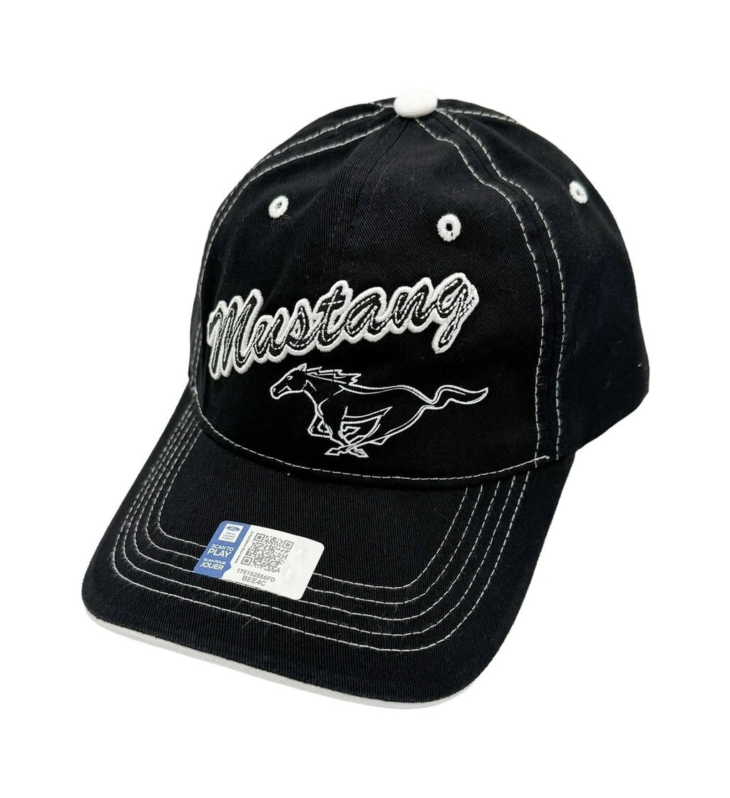 Mustang Hat Cap with Pony Logo for Ford Mustang (1965–2024)