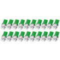 20x T10 W5W LED Bulbs for License Plate Instrument Cluster (Universal)