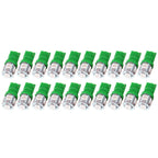 20x T10 W5W LED Bulbs for License Plate Instrument Cluster (Universal)