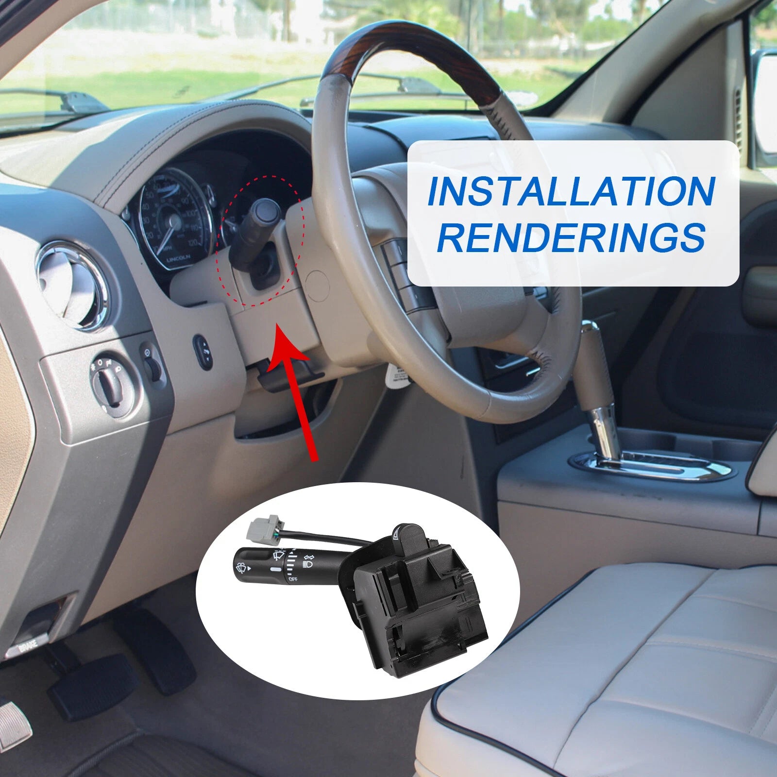 Multi-Function Switch for Ford F-150 (2015–2020)