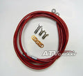 Streamline Steel Braided Front Brake Line Kit for Raptor 660 700 (All Years)