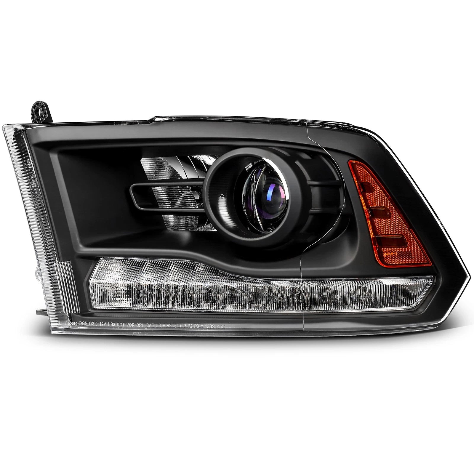 Projector Left Headlight Assembly for Ram 1500 2500 3500 (2013–2015)